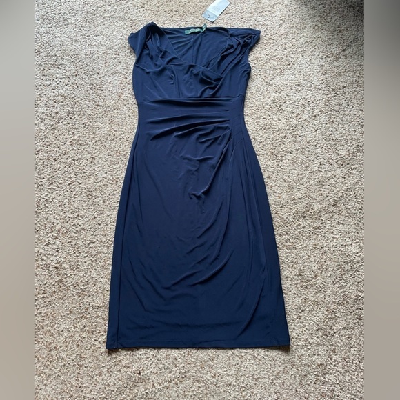 Lauren Ralph Lauren Dresses & Skirts - NWT. Lauren Ralph Lauren navy blue dress size 2